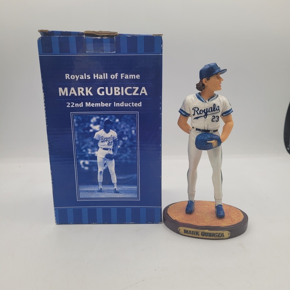 Mark Gubicza Statue Figurine 2006 MLB Baseball Kansas City Royals‎ Hall Of Fame